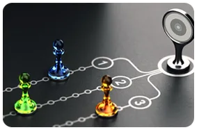 Pawns on a path